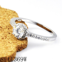 Fashion Jewelry Diamond Ring Silver 925